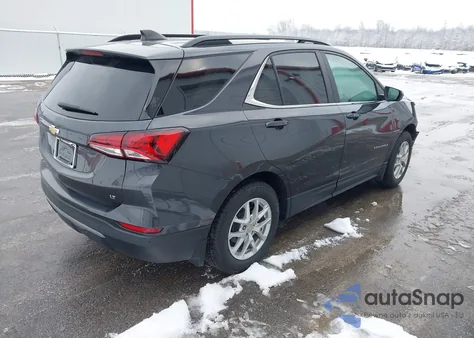 2022 Chevrolet Equinox Fwd Lt from USA, damaged, VIN 3GNAXKEV3NS246452